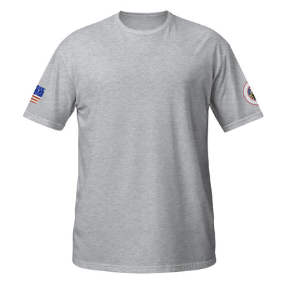 Real Americans Stand For the Flag Short-Sleeve Unisex T-Shirt