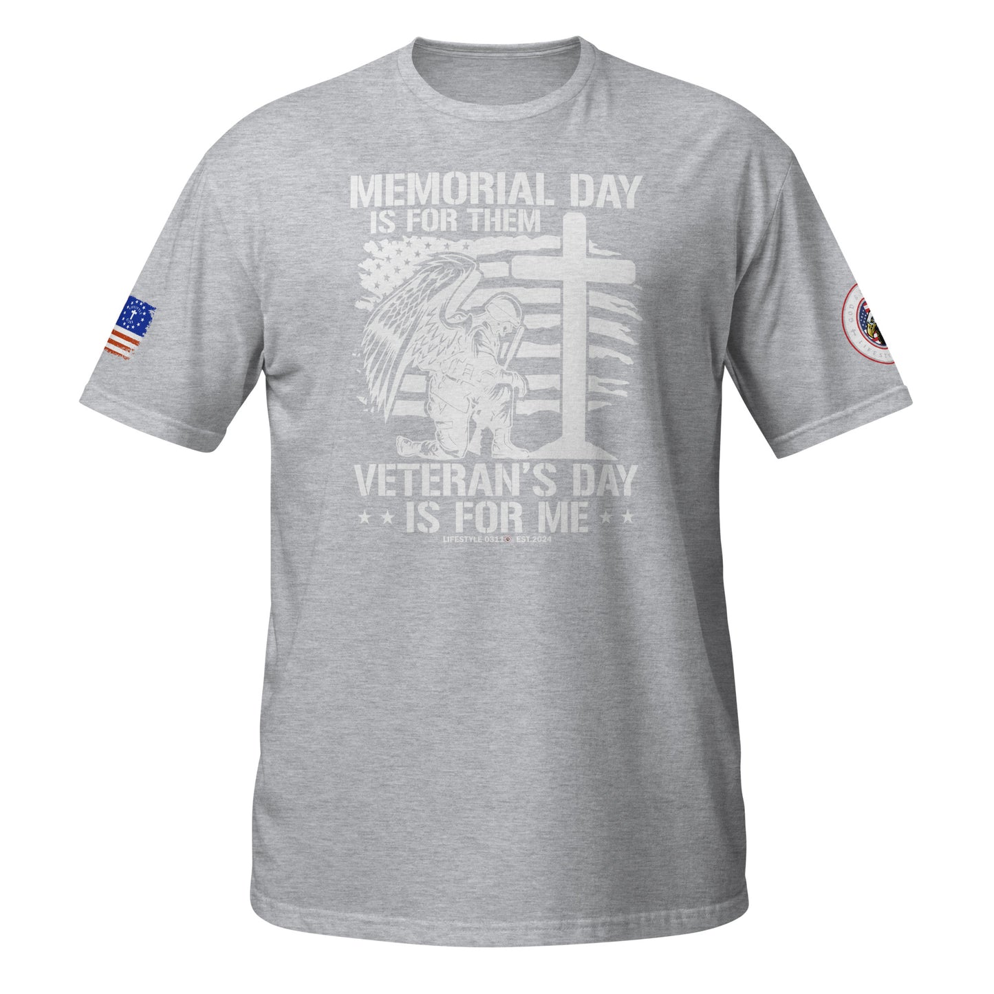 Memorial Day is for Them Short-Sleeve Unisex T-Shirt