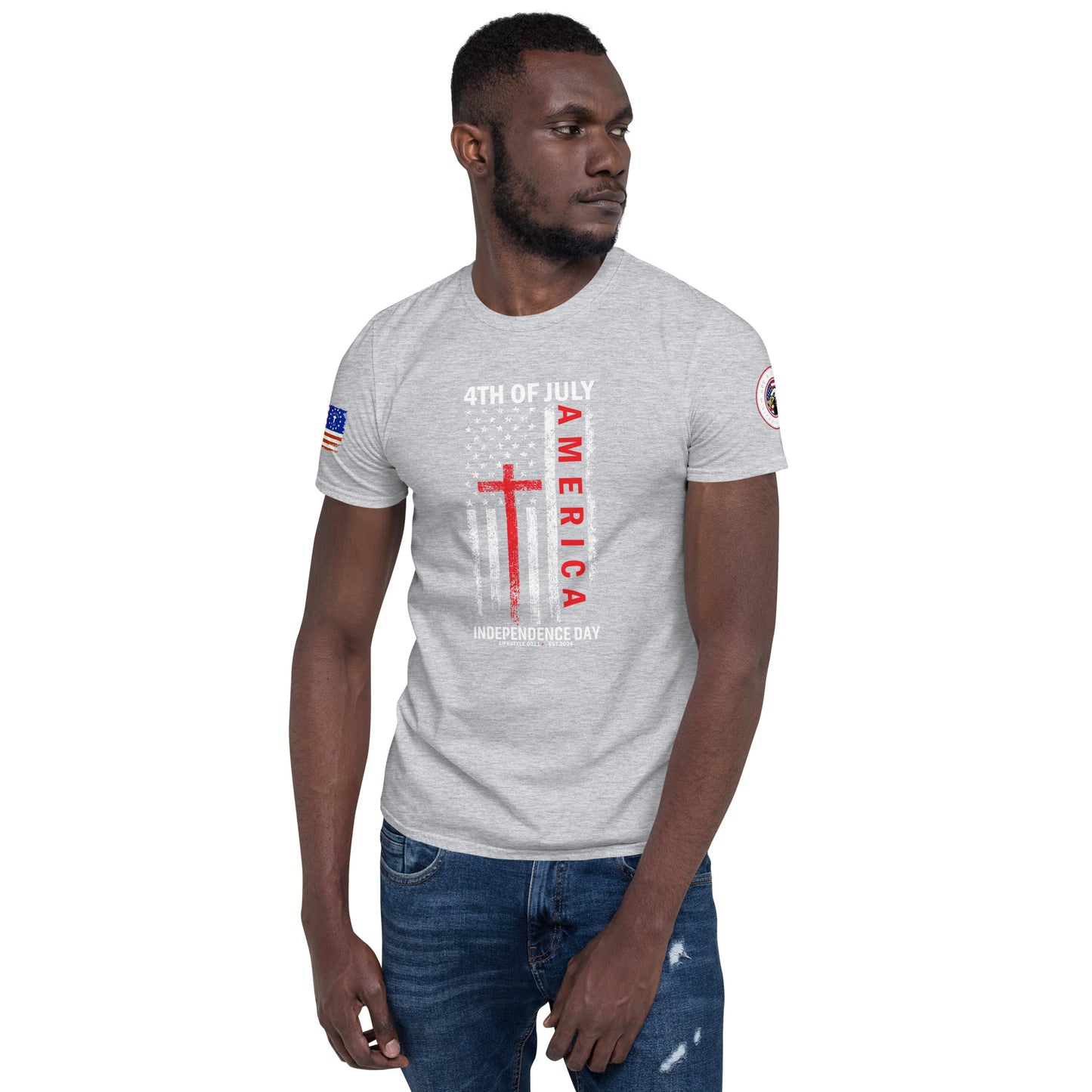 4th of July Independence Day Short-Sleeve Unisex T-Shirt