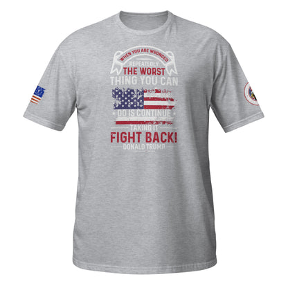 Fight Back Donald Trump Short-Sleeve Unisex T-Shirt