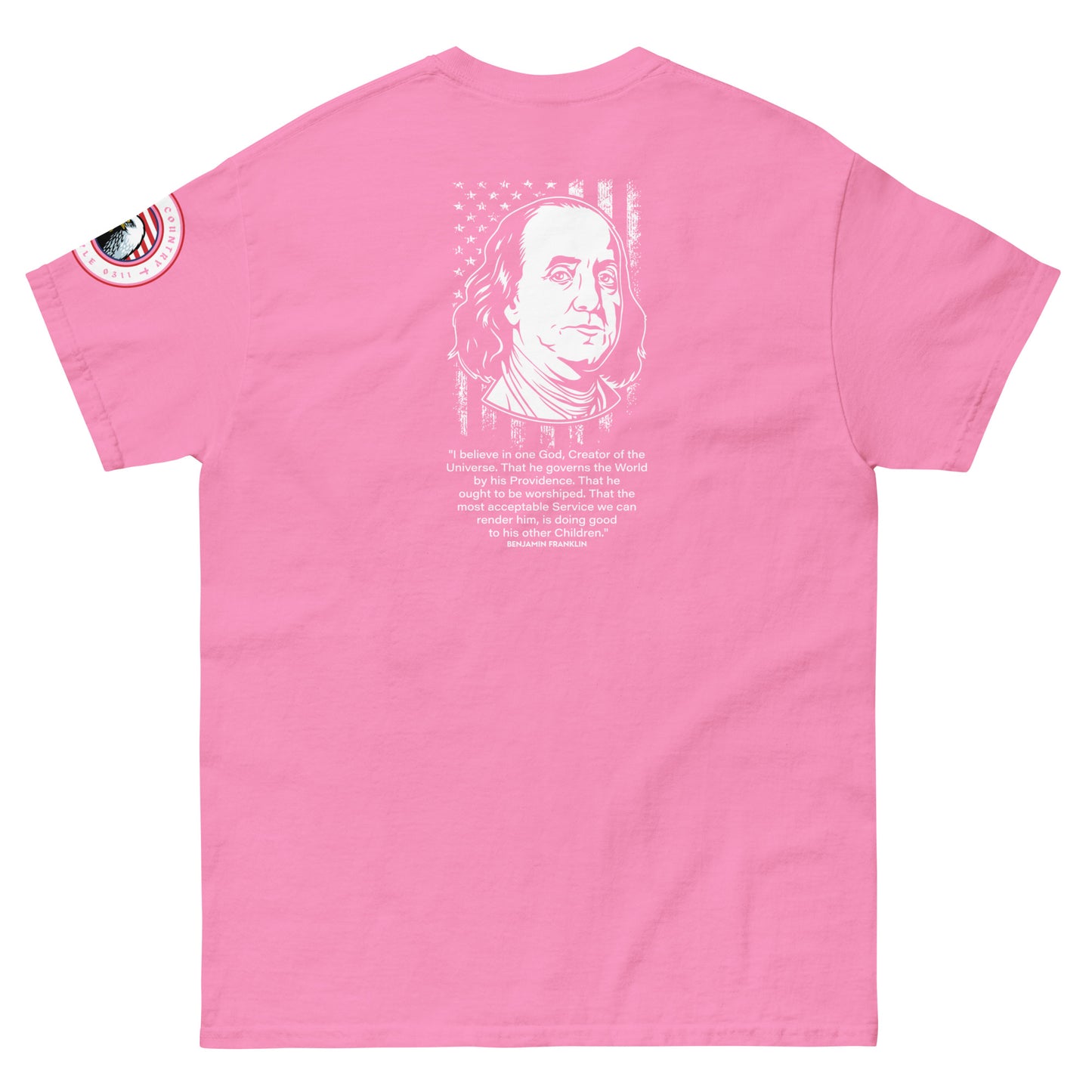 Benjamin Franklin Quotes Unisex classic tee