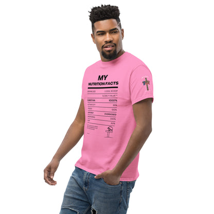 My Nutrition Facts  Unisex classic tee