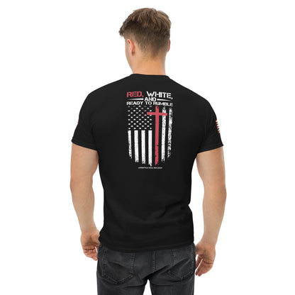 Red White, Rumble Men's classic tee