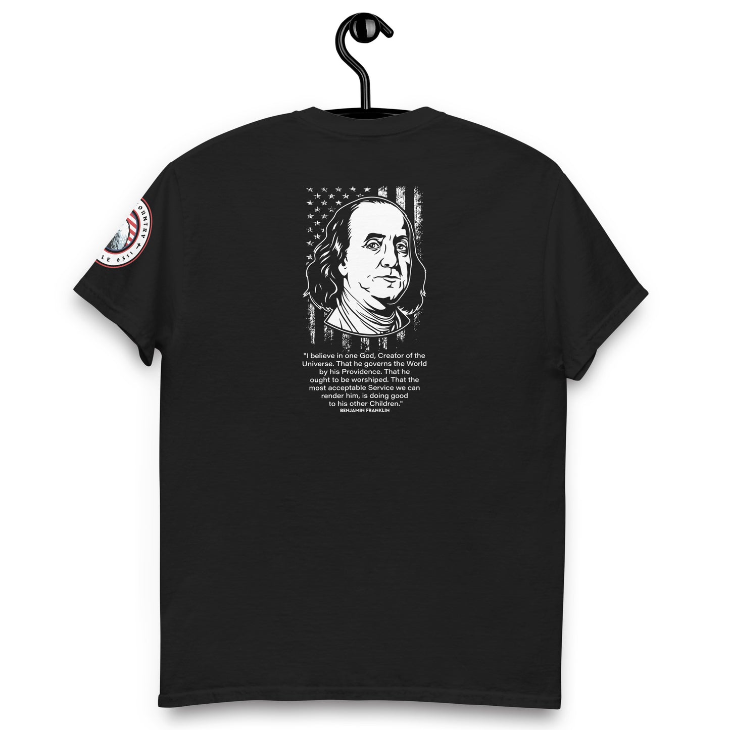 Benjamin Franklin Quotes Unisex classic tee