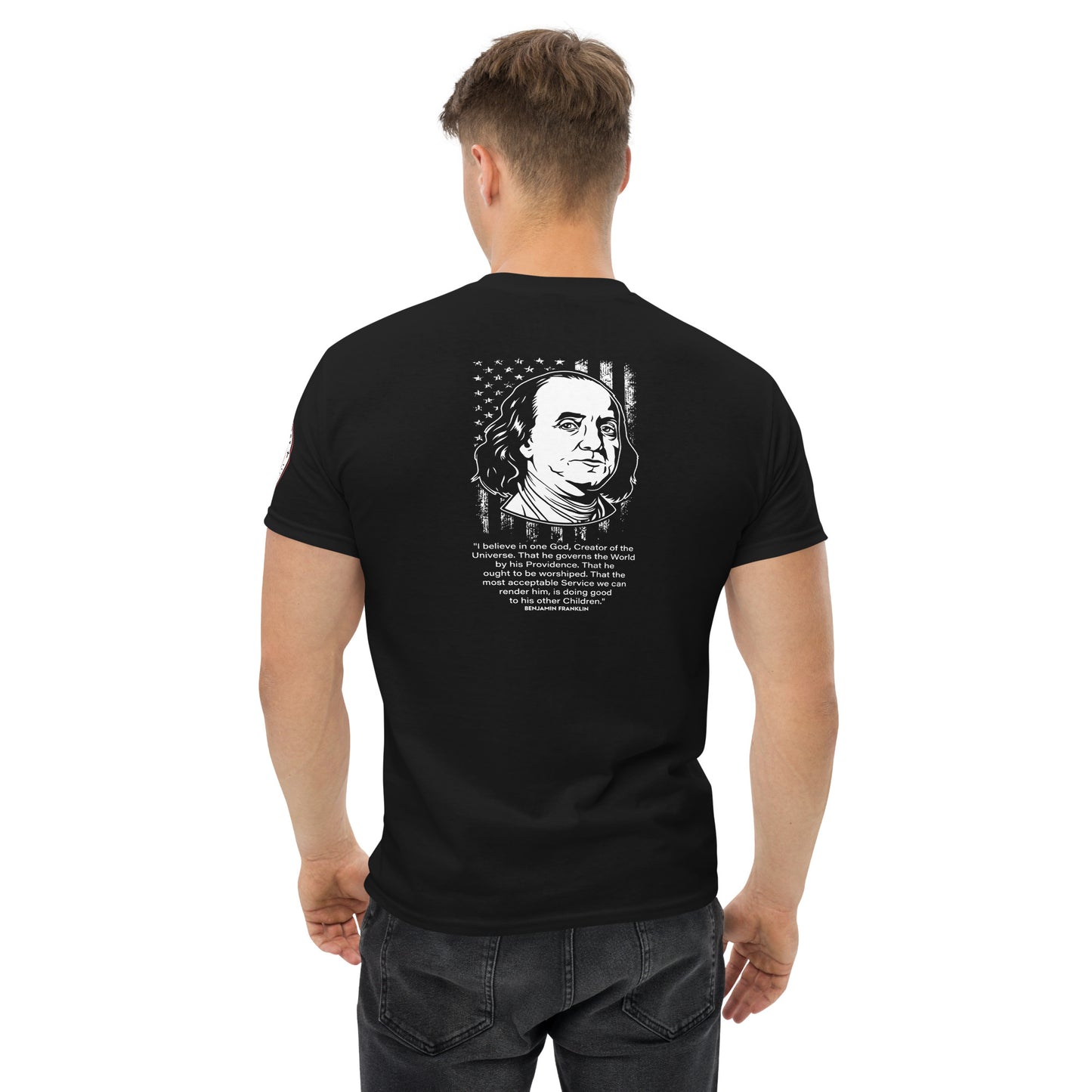 Benjamin Franklin Quotes Unisex classic tee