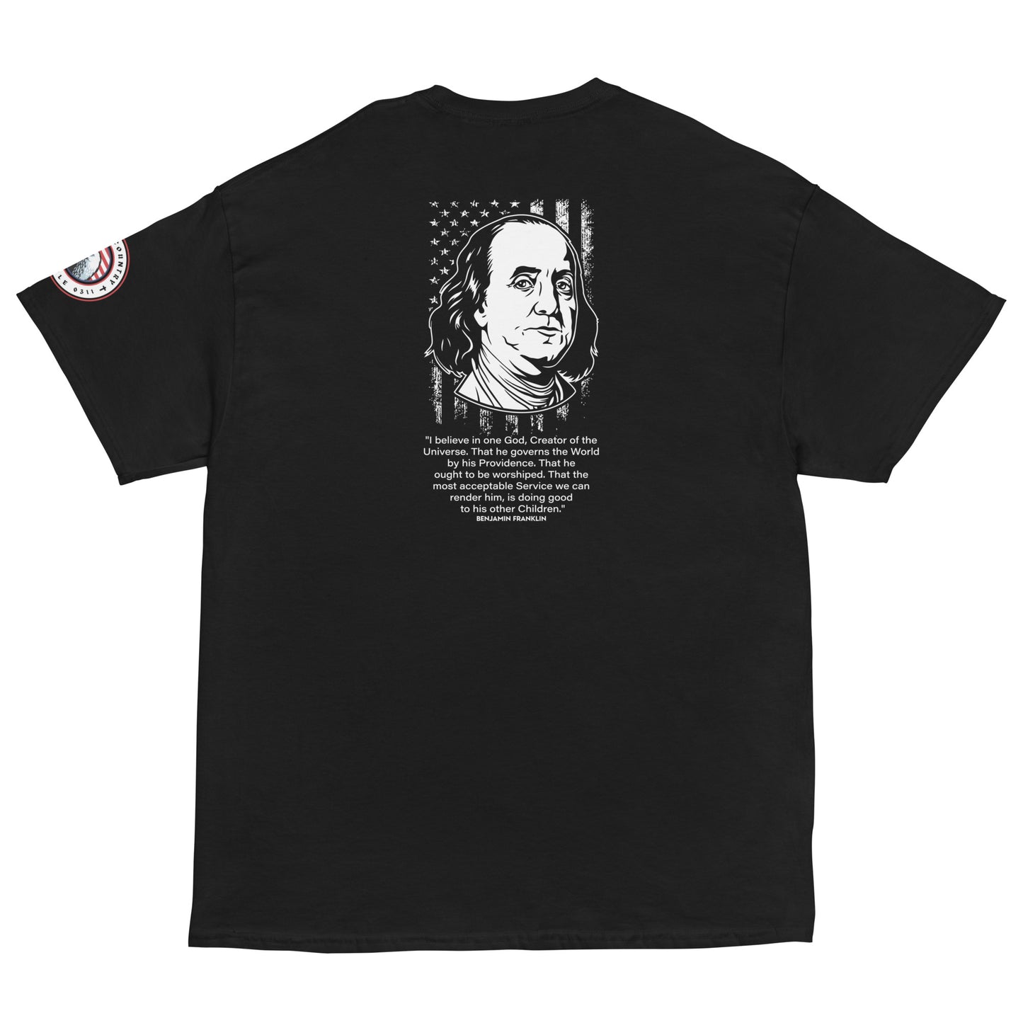 Benjamin Franklin Quotes Unisex classic tee