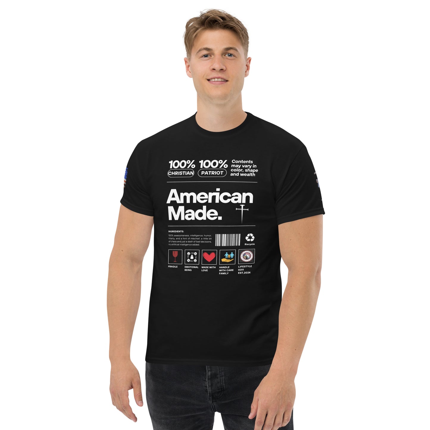 American Made Unisex classic tee