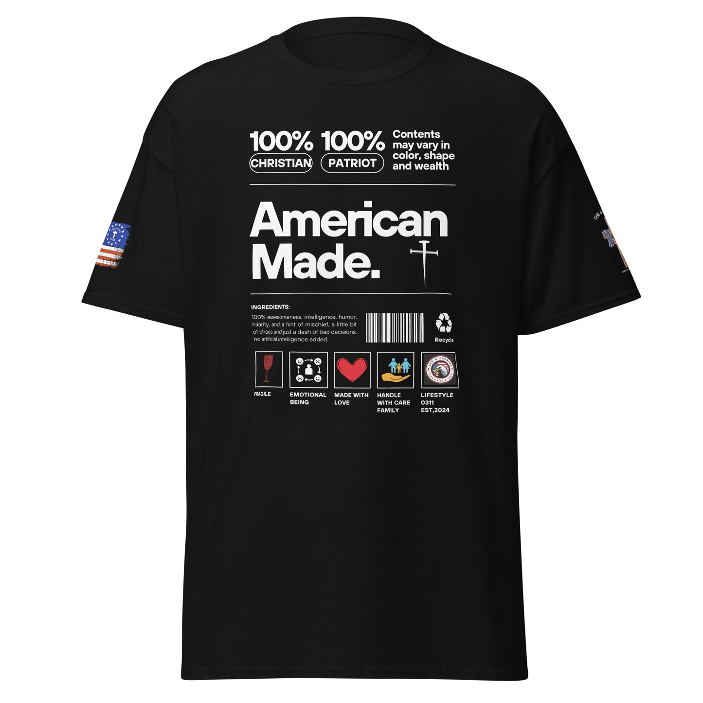 American Made Unisex classic tee