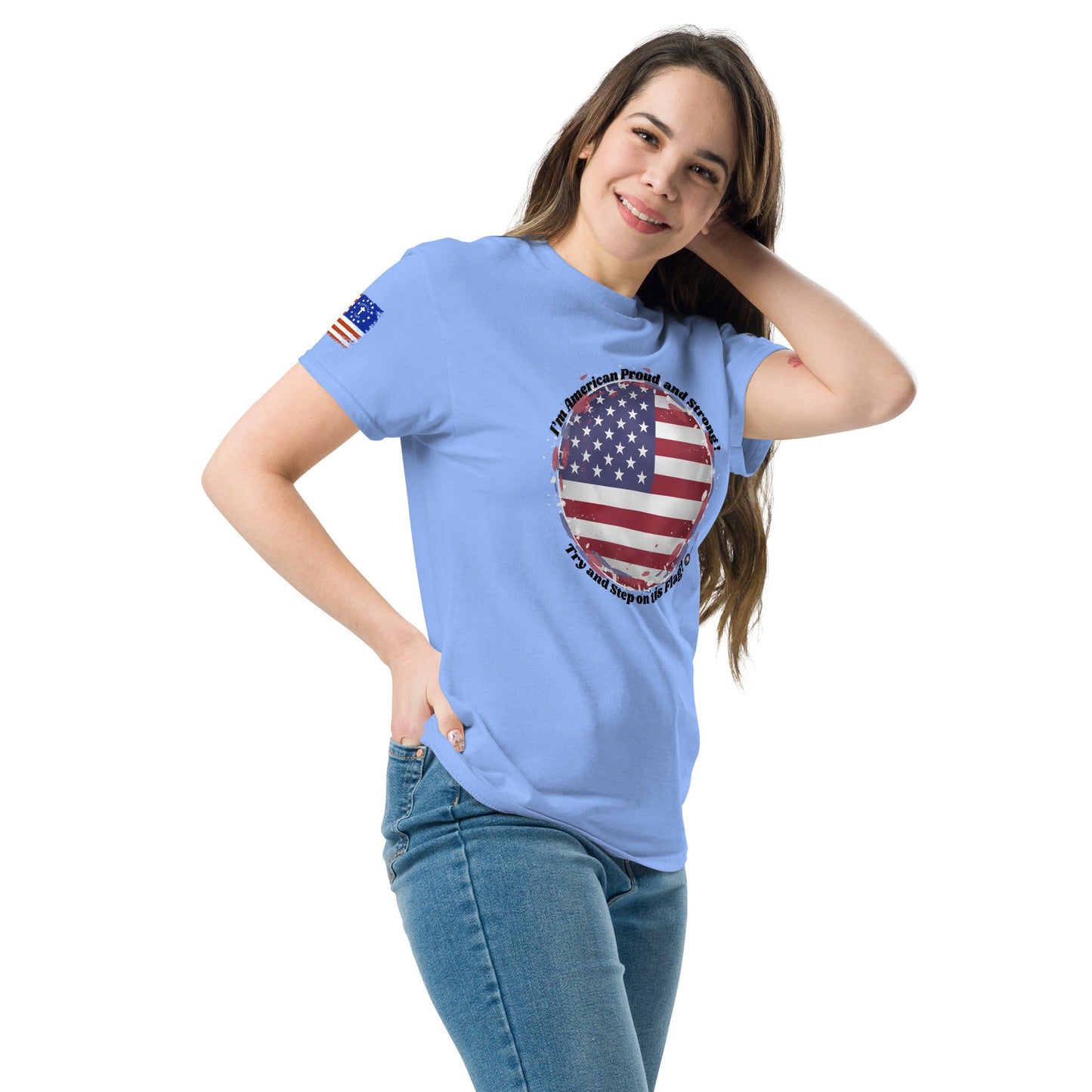 Try and Step on this Flag Unisex Classic TeeUnisex classic tee