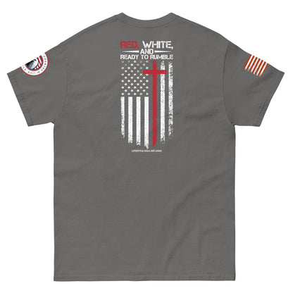 Red White, Rumble Men's classic tee