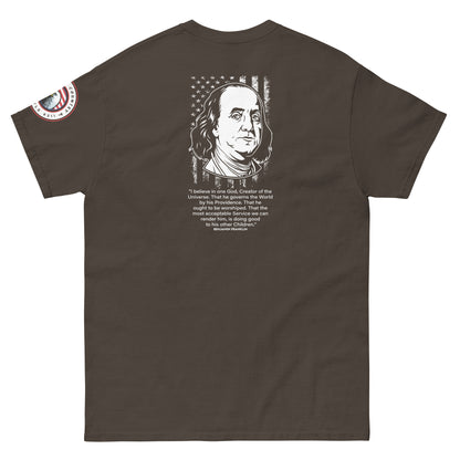 Benjamin Franklin Quotes Unisex classic tee