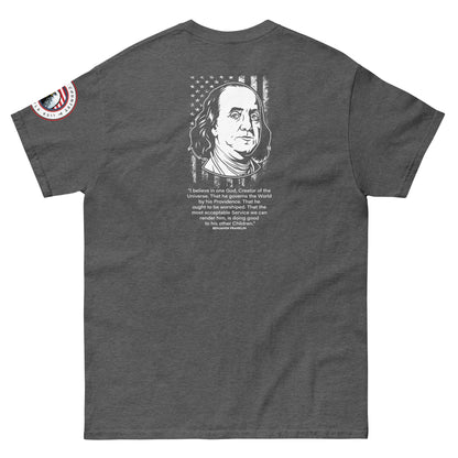 Benjamin Franklin Quotes Unisex classic tee