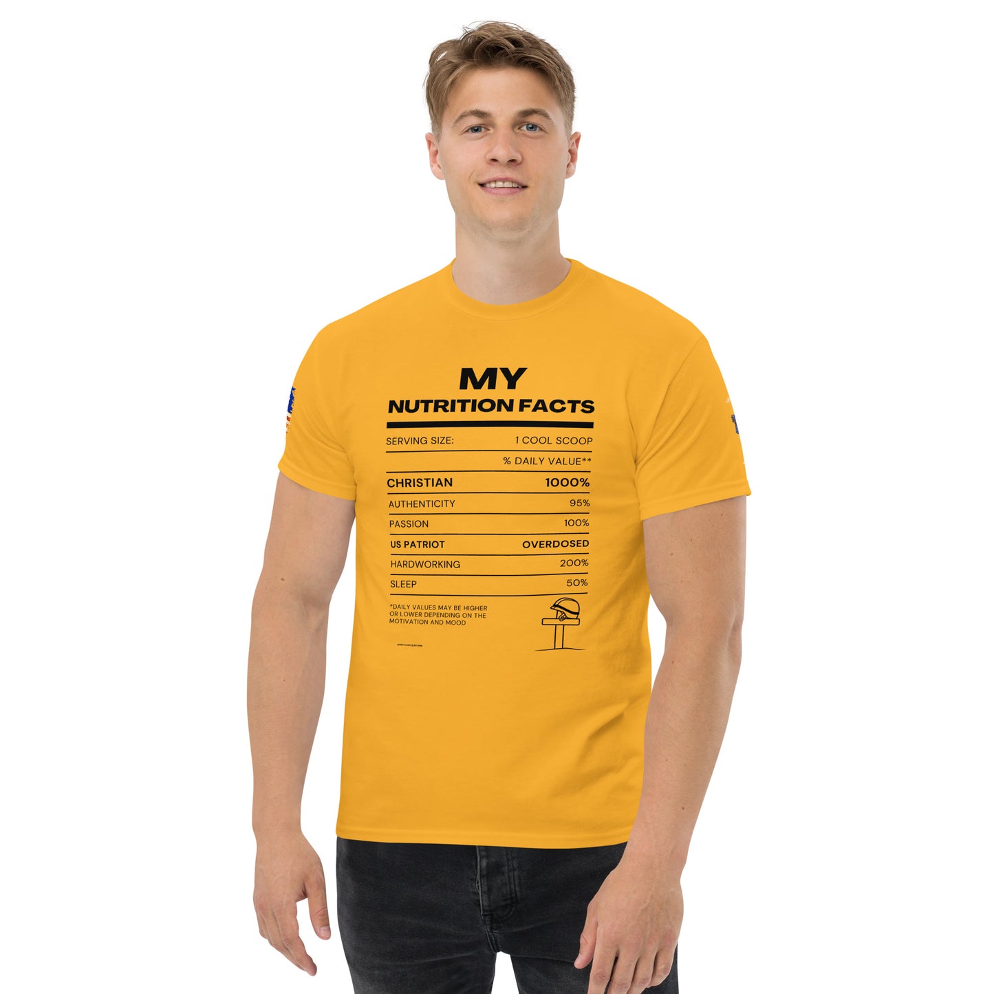 My Nutrition Facts  Unisex classic tee