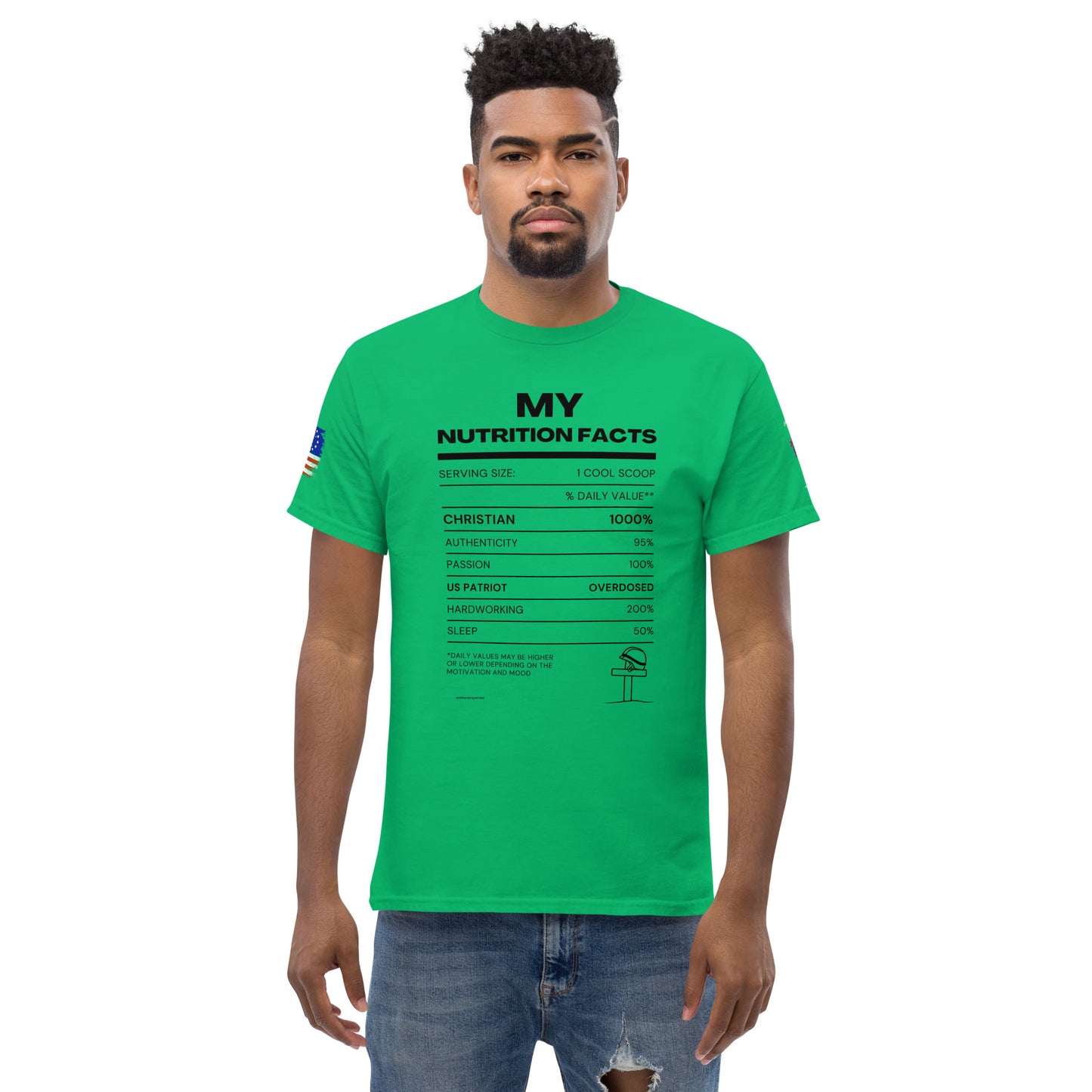 My Nutrition Facts  Unisex classic tee