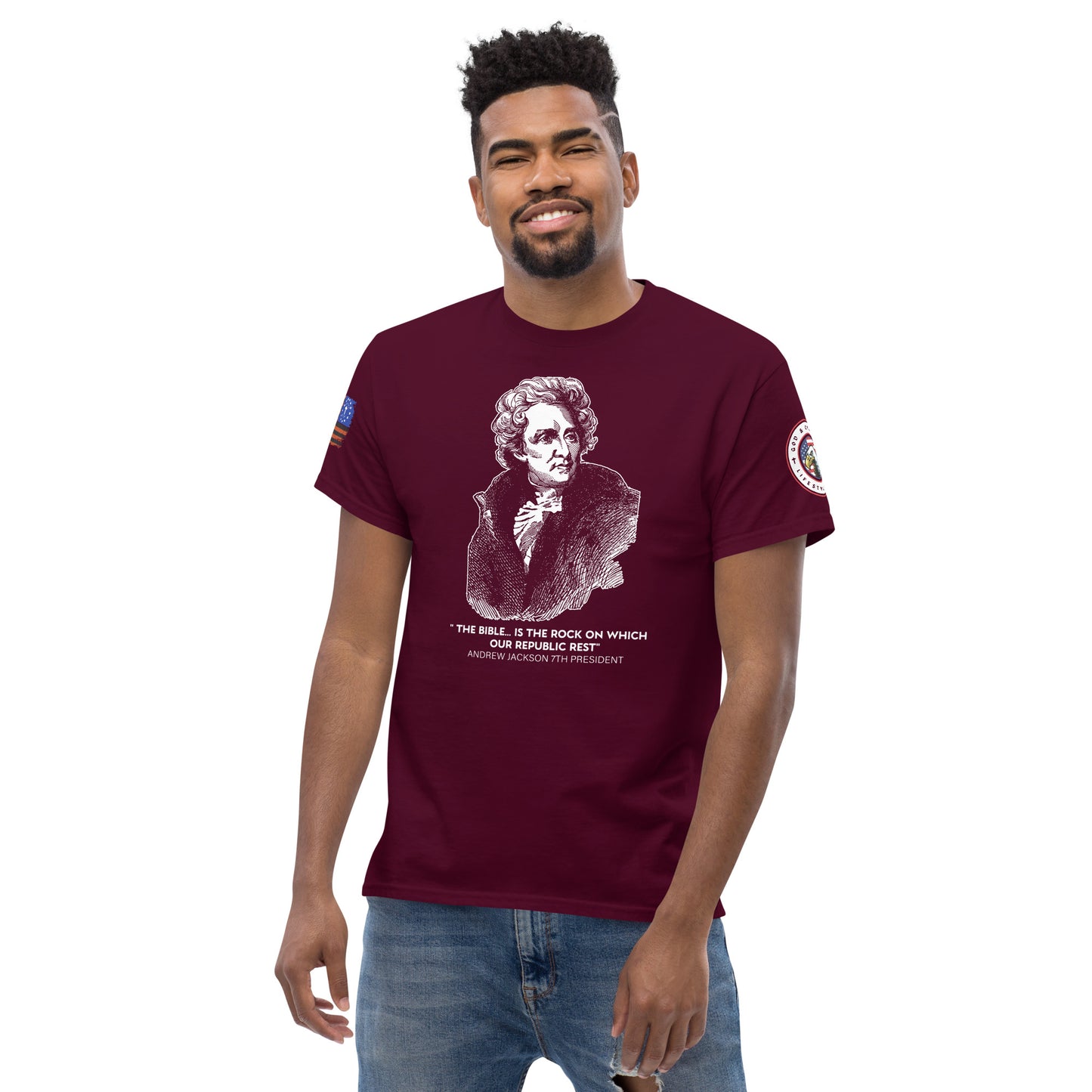 Andrew Jackson Quotes Unisex classic tee