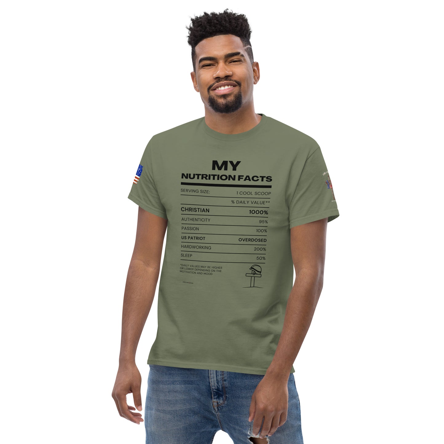 My Nutrition Facts  Unisex classic tee