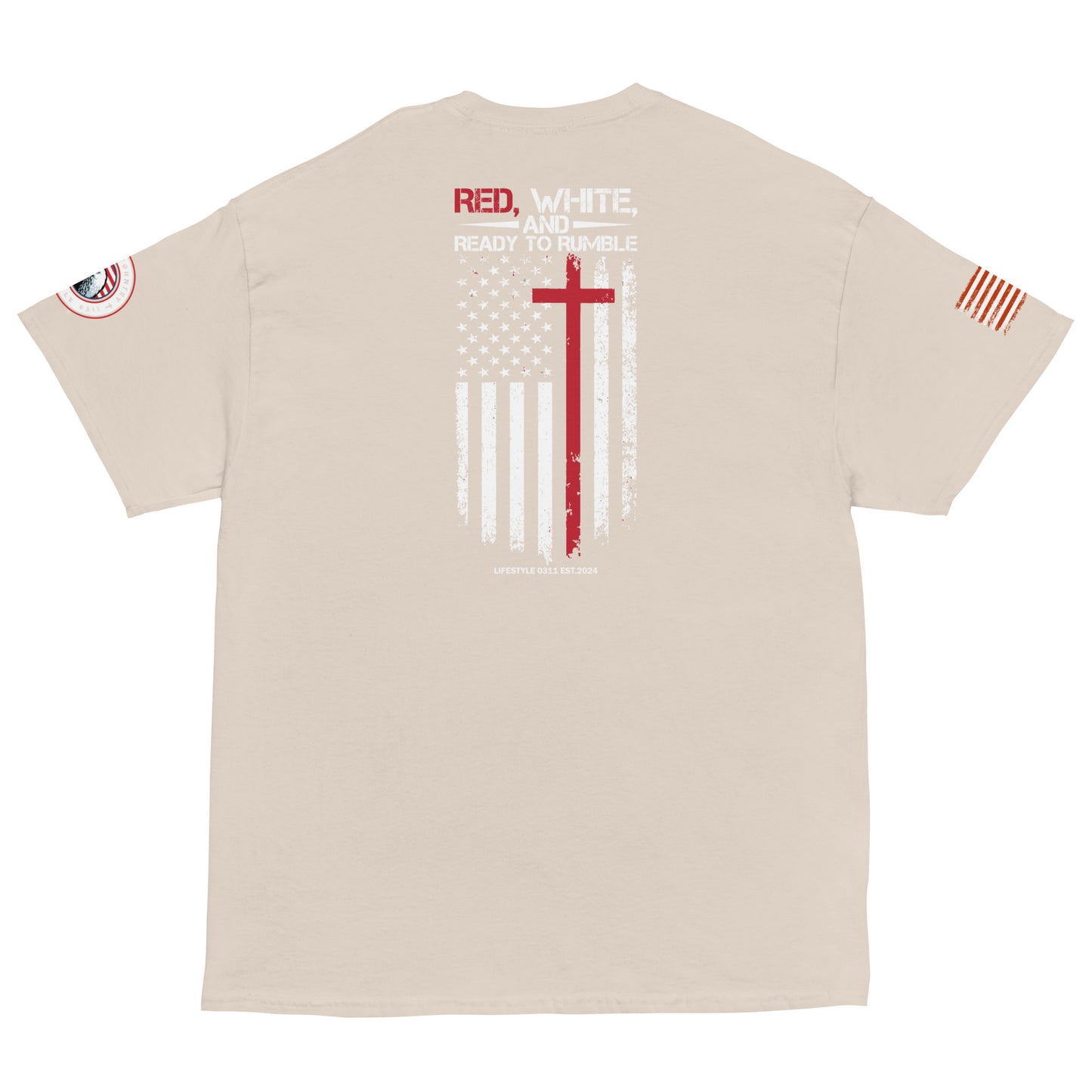 Red White, Rumble Men's classic tee