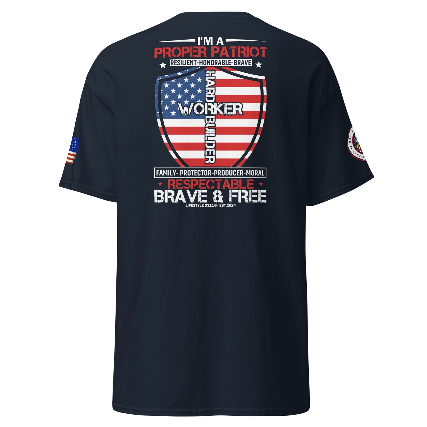 Proper Patriot Men's classic tee