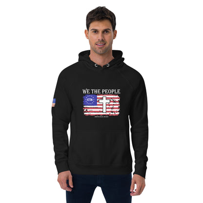 We the People Unisex eco raglan hoodie