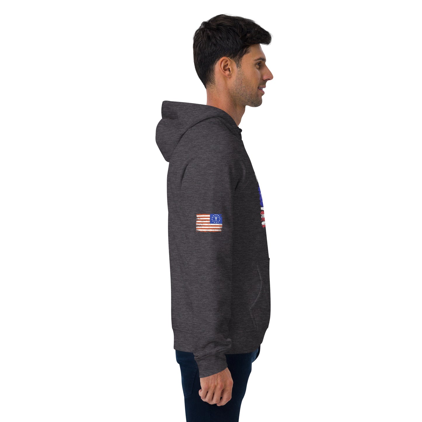 We the People Unisex eco raglan hoodie