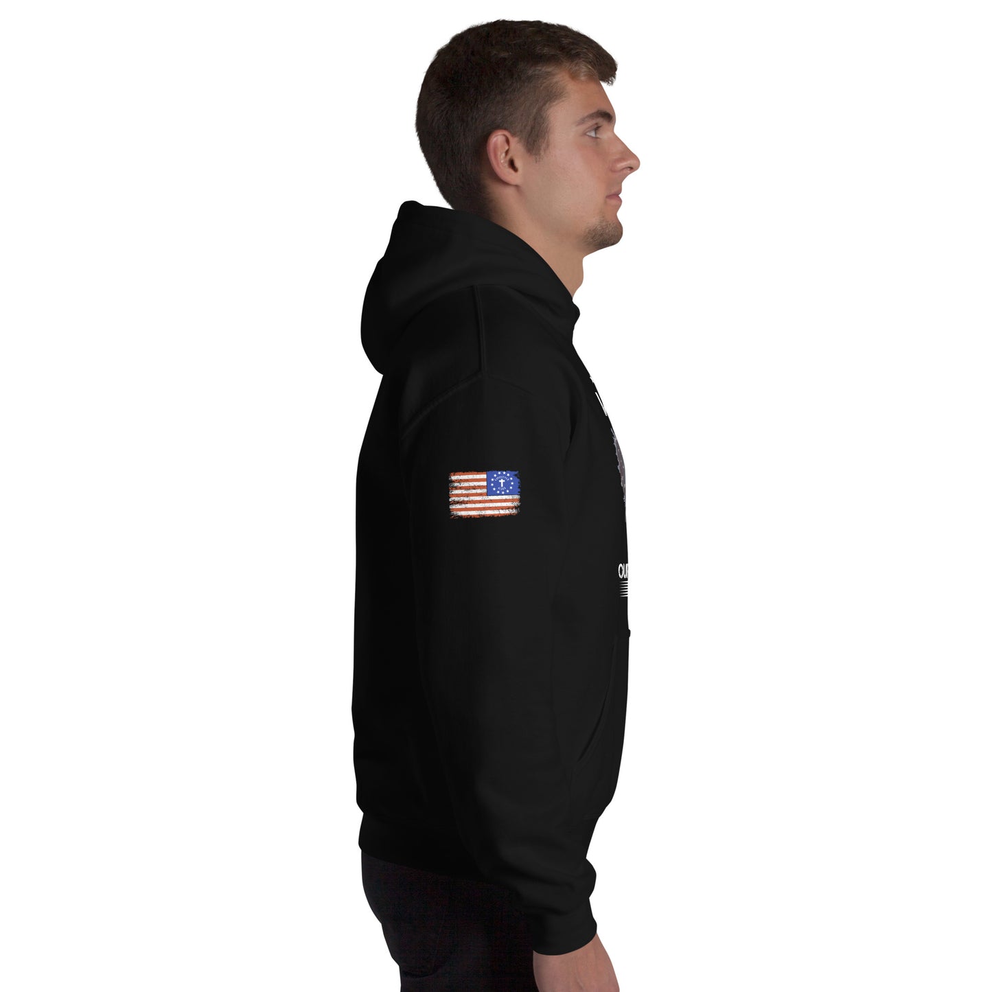 United We Stand Our Heart Beats as One Unisex Hoodie