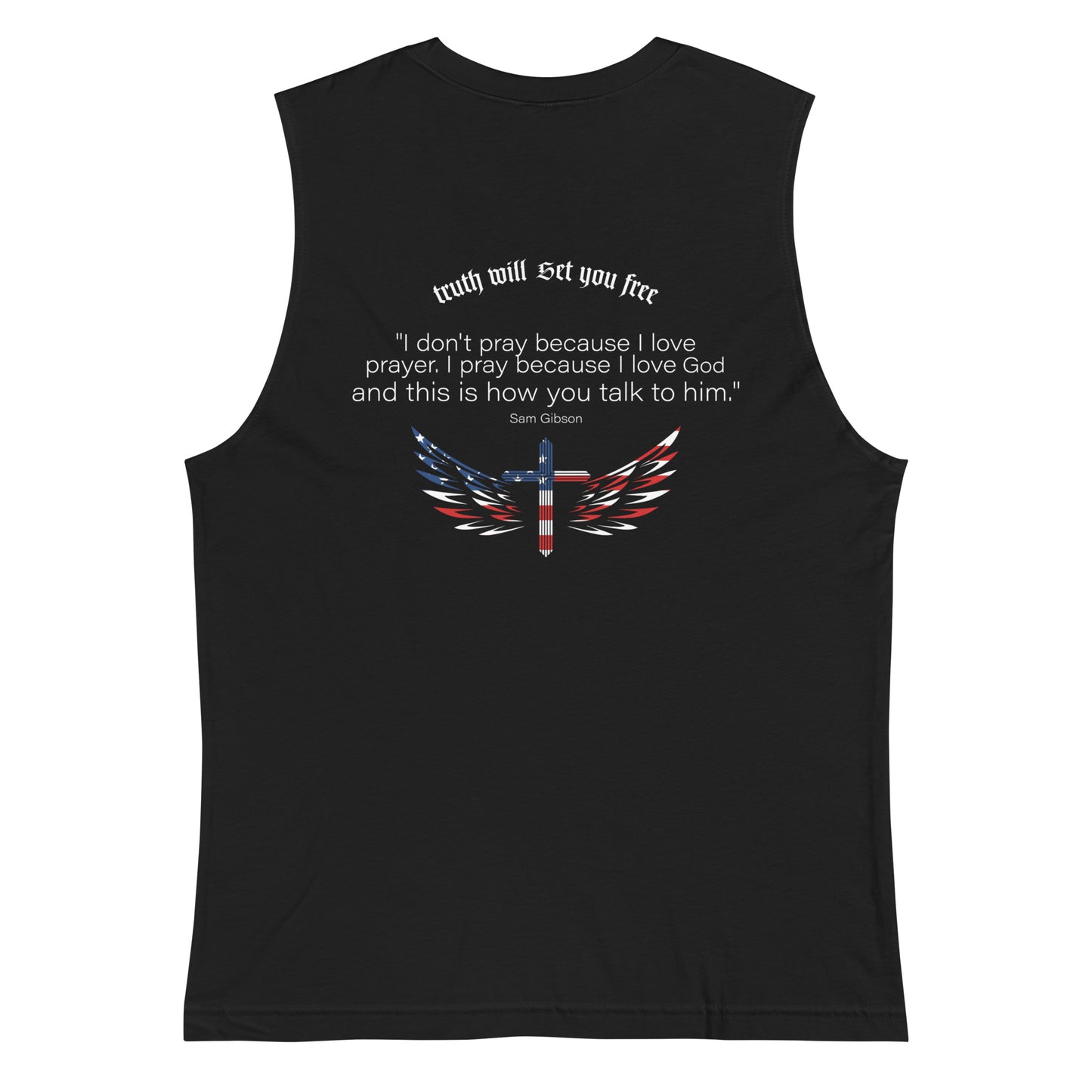 The truth will set you free Muscle Shirt