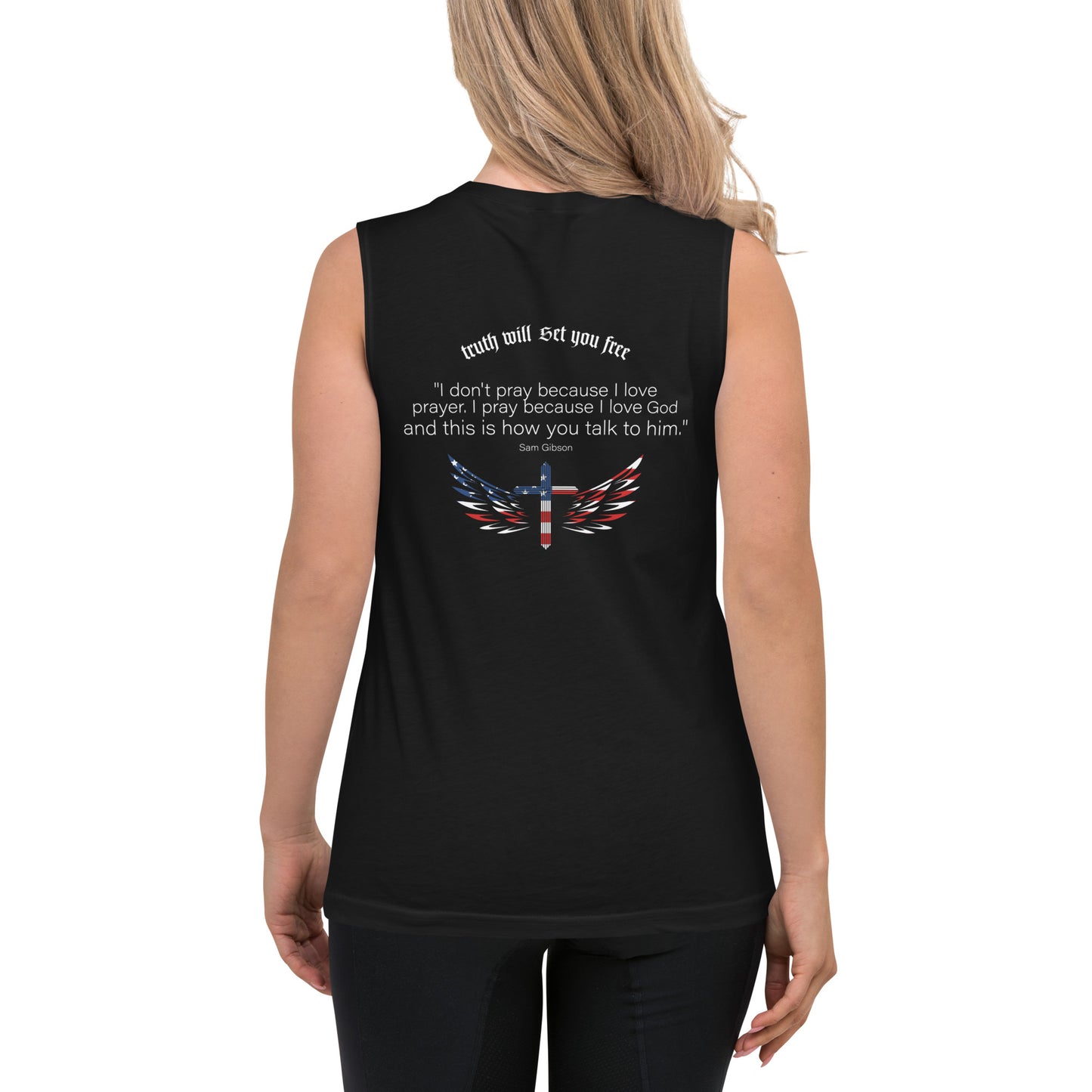 The truth will set you free Muscle Shirt