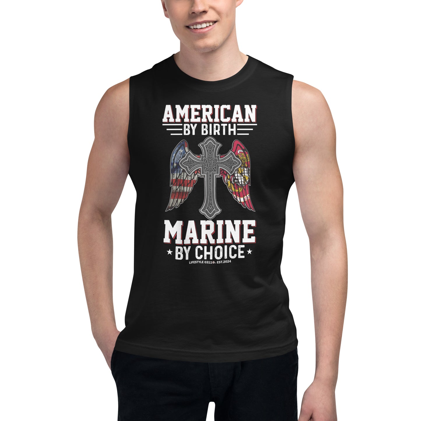 Marine By Choice Muscle Shirt