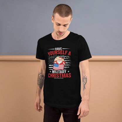 Military Christmas Santa  Unisex t-shirt