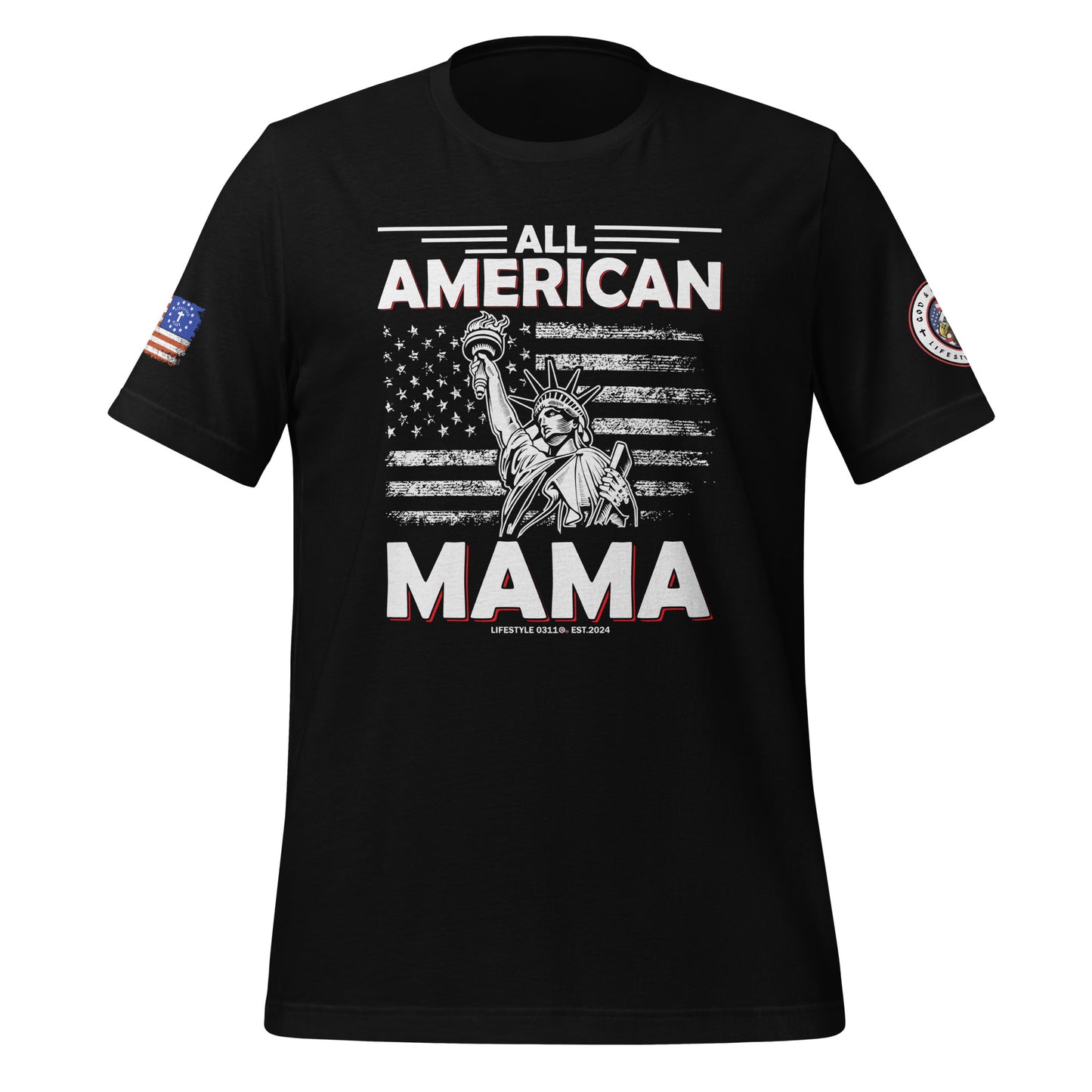 All American MAMA Unisex t-shirt