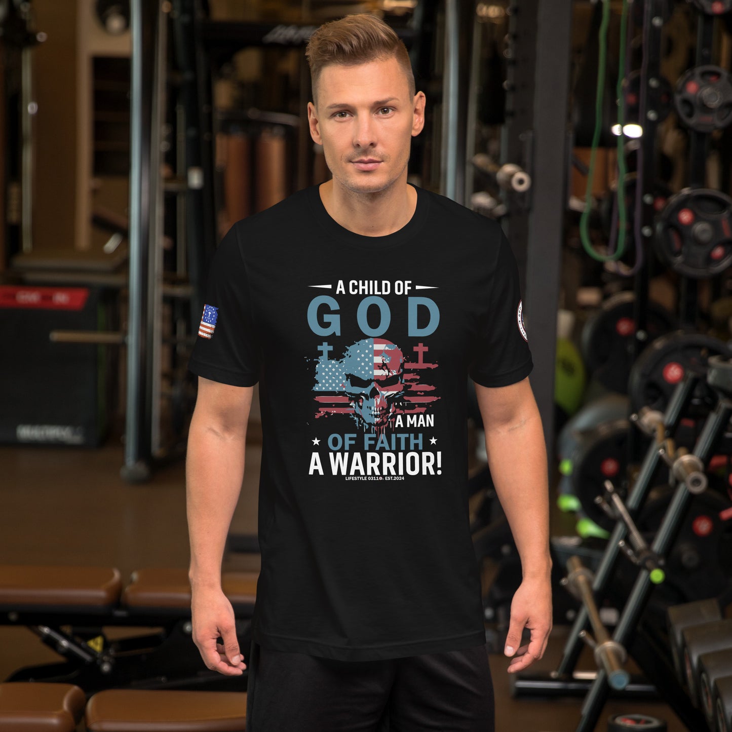 A Child of God a Warrior  Unisex t-shirt