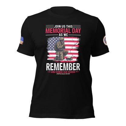 Memorial day  Remember Unisex t-shirt