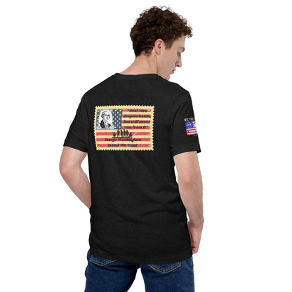 George Washington Real Men Unisex t-shirt