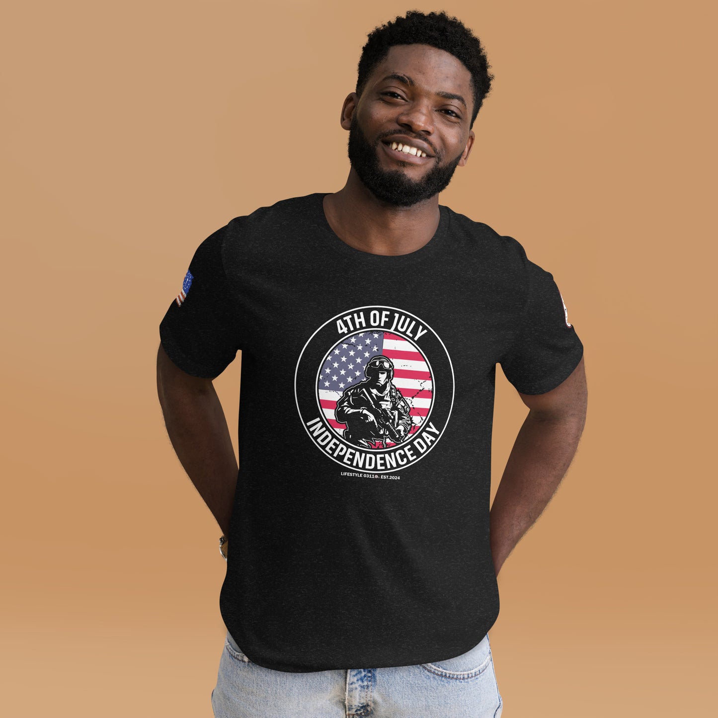 4th of July Independence Day Unisex t-shirt