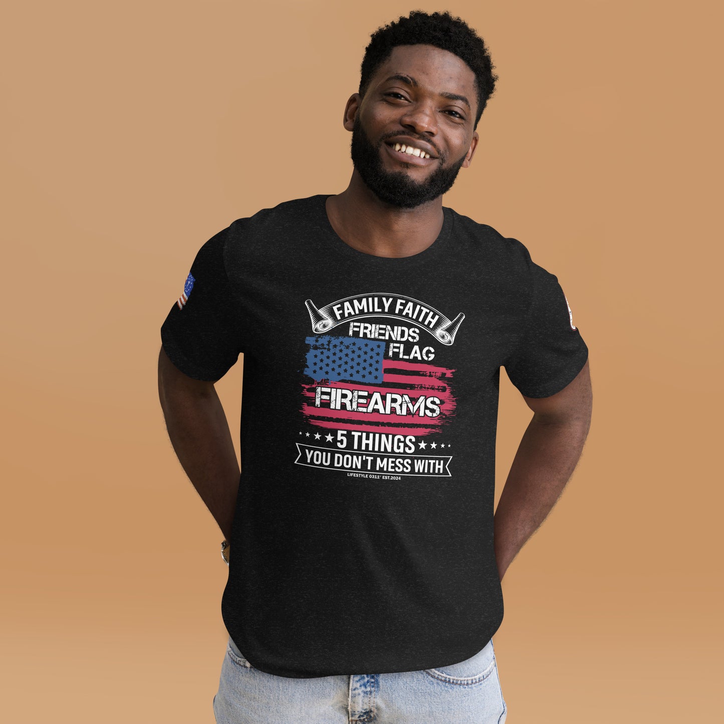 Five Things You Don't Mess With Unisex T-shirt