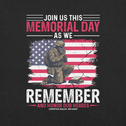 Memorial day  Remember Unisex t-shirt