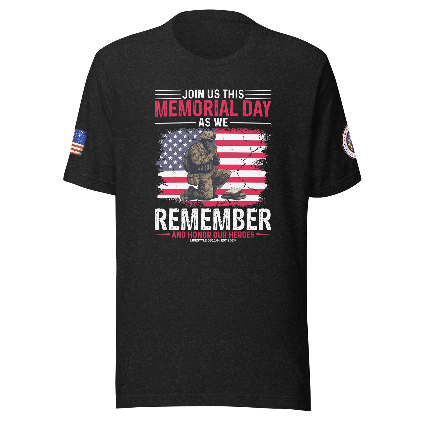 Memorial day  Remember Unisex t-shirt