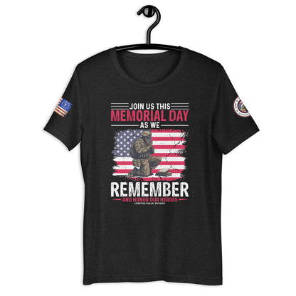 Memorial day  Remember Unisex t-shirt