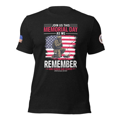 Memorial day  Remember Unisex t-shirt