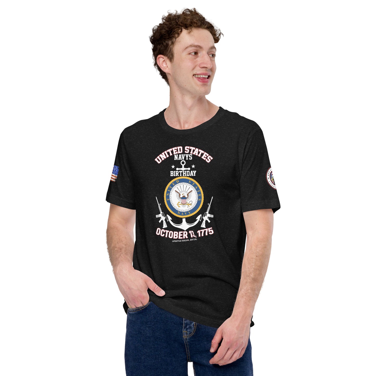 Navy's Birthday Unisex t-shirt