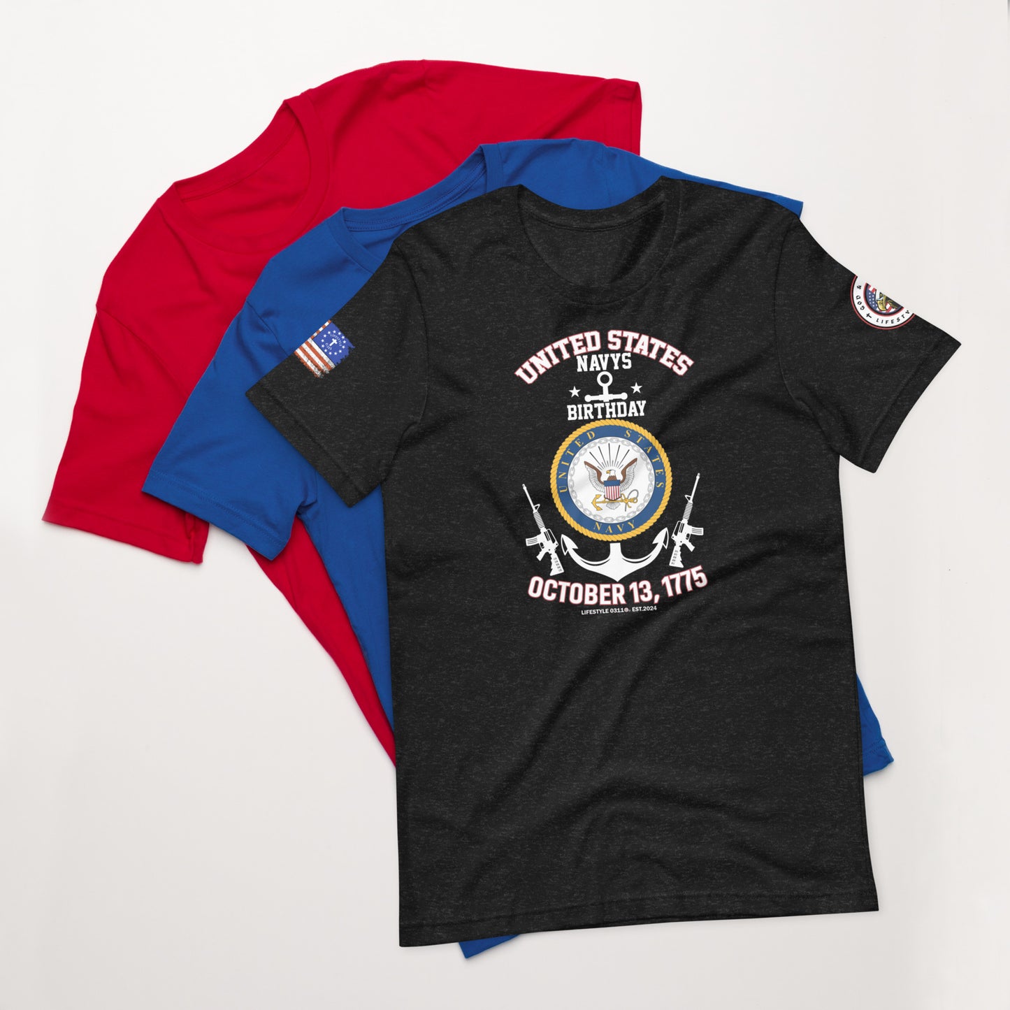 Navy's Birthday Unisex t-shirt