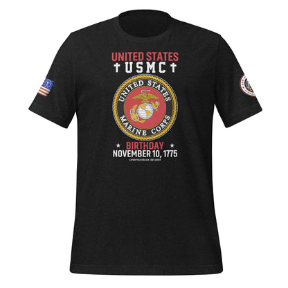 USMC Birthday Unisex t-shirt