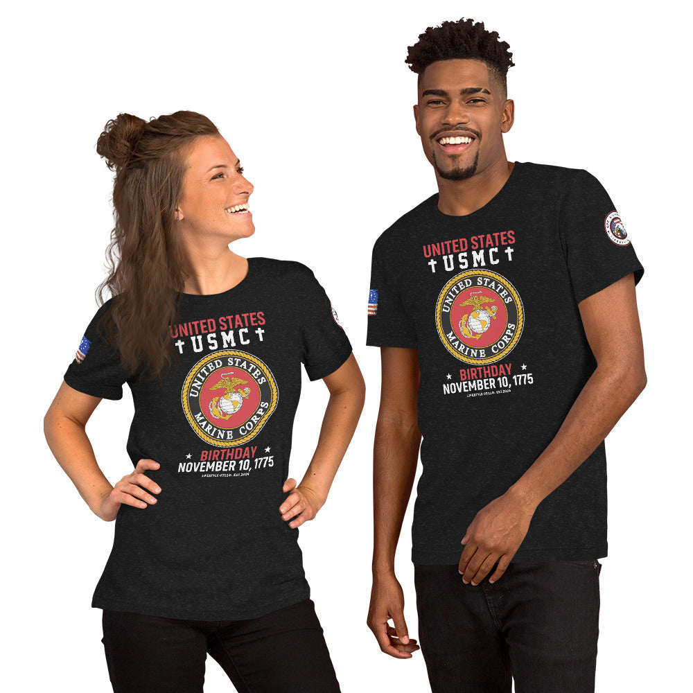 USMC Birthday Unisex t-shirt