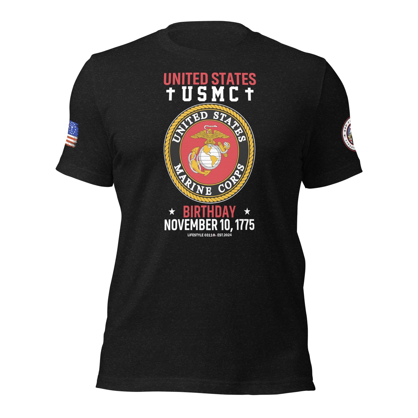 USMC Birthday Unisex t-shirt