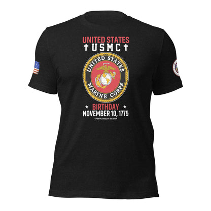 USMC Birthday Unisex t-shirt