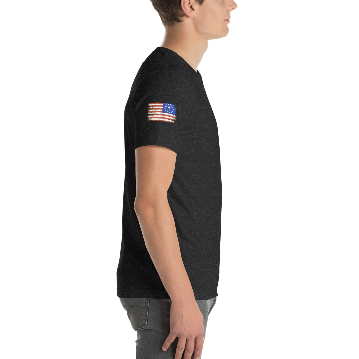 Roaring With Patriotism Unisex t-shirt