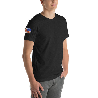 Roaring With Patriotism Unisex t-shirt