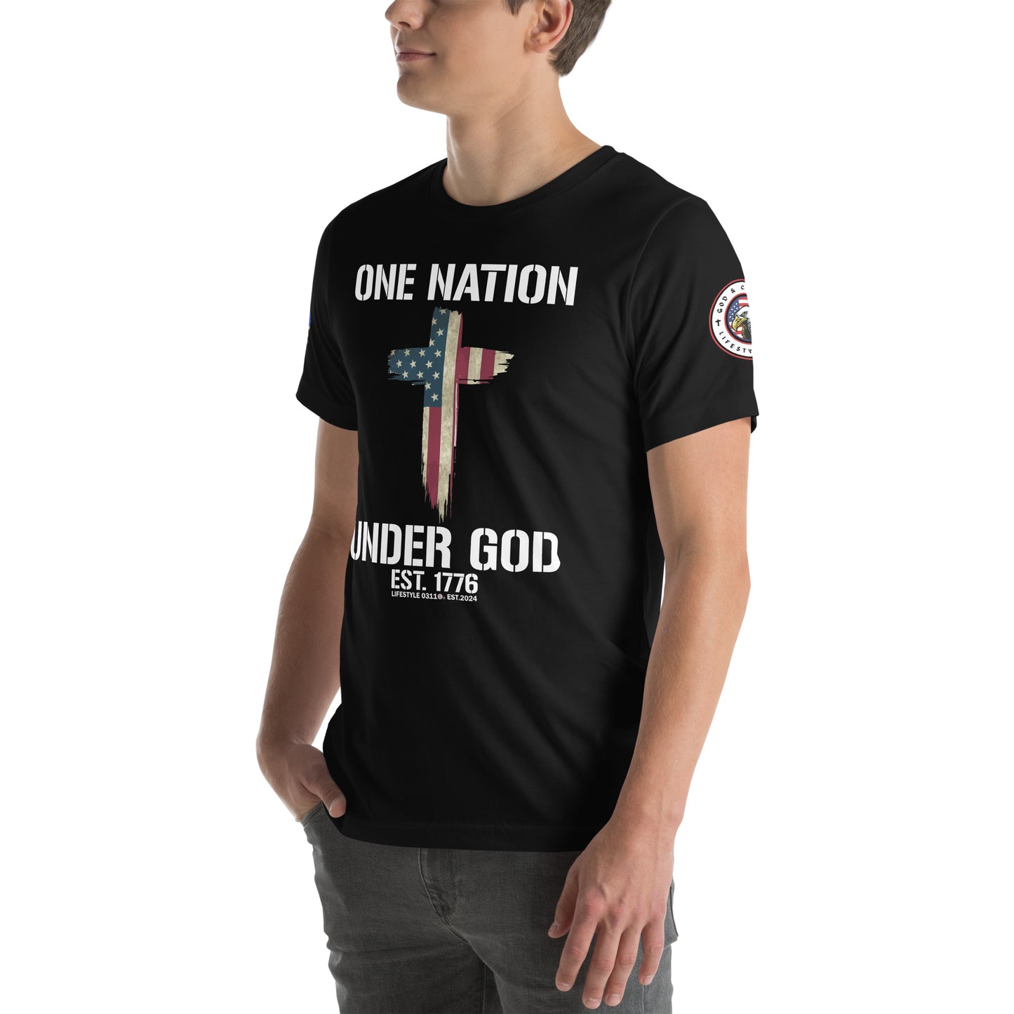 One Nation Under God Unisex t-shirt