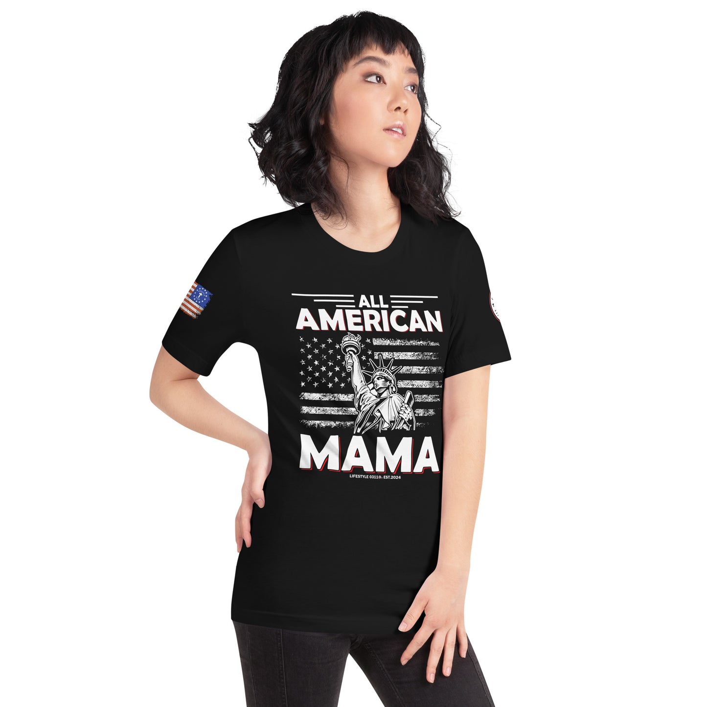 All American MAMA Unisex t-shirt