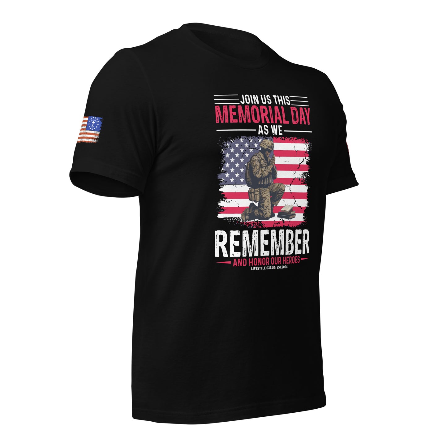 Memorial day  Remember Unisex t-shirt